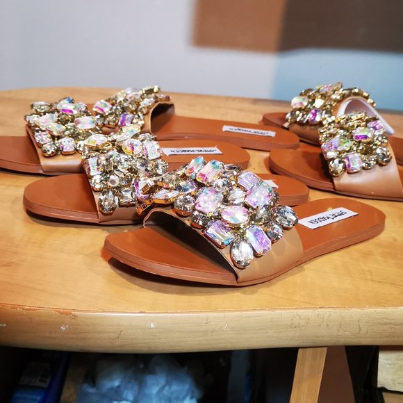 Steve Madden Brionna Embellished Sandals - Picture 2 of 5